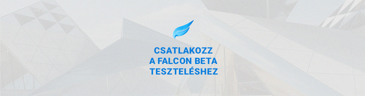 csatlakozz a falcon beta teszteléshez